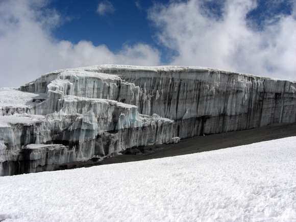 Rebman Glacier 1 Uhuru Peak Trail CIMG1693
