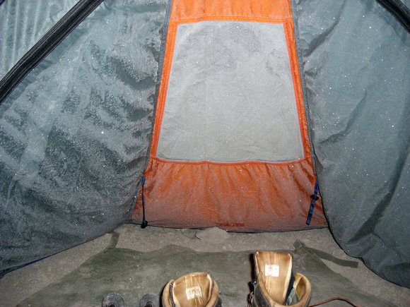 Frozen Tent Barafu Camp CIMG1561