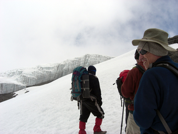 Rebman Glacier Uhuru Peak Trail CIMG1678