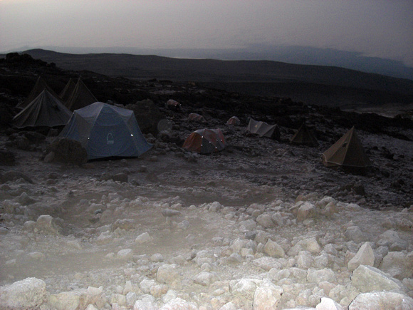 Frozen Ground Barafu Camp CIMG1567